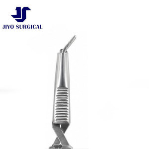 Jiyo Surgical Co. WS-8765 Pince à écartement Watzke réutilisable en acier inoxydable, 4 1/2 pouces, de précision, dentée et angulaire, pour usage chirurgical - Product Image 5