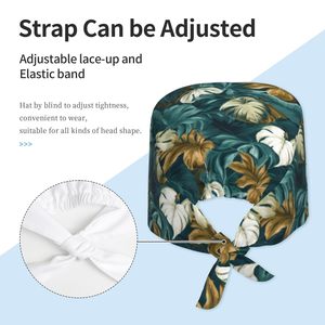 Gorros Quirúrgicos de Algodón Tejido de Nuevo Diseño, Ajustables, Elásticos, con Logotipo Personalizado OEM, Reutilizables, Unisex, de Secado Rápido y Transpirables para Hospital - Product Image 4