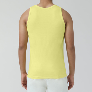 Débardeur pour homme respirant et à séchage rapide, col rond, couleur unie, style sportif, en spandex/polyester, coupe décontractée pour la salle de sport, la musculation - Product Image 4
