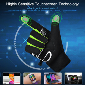 Custom Cycling Gloves Shock Absorbing Half <b>Finger</b> <b>Bike</b> Gloves Breathable Sports Riding Gear OEM Pakistan Export - Product Image 4