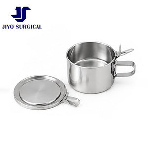 Bol à vomir médical Jiyo Surgical Co. VB-7654, 250 ml, en acier inoxydable, certifié CE, conforme à la norme ISO13485, pour les hôpitaux et les cliniques - Product Image 1