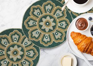 ผ้าปูโต๊ะลูกปัดแบบขายส่ง สไตล์บ้านไร่ ตกแต่งแบบเรียบง่าย สำหรับงานเลี้ยงอาหารค่ำ งานแต่งงาน งานเลี้ยงฉลองสมรส - Product Image 3