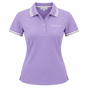 Camiseta Polo Cómoda y Transpirable para Oficina y Trabajo, de Alta Calidad, Corte Relajado, Color Sólido, Manga Corta, para Mujer - Product Image 6