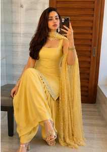 Ropa India y Pakistaní Personalizable, Traje Tradicional Indio para Mujer, Salwar Kameez Listo para Usar, Estilo Especial para Eid y Ramadán - Product Image 5