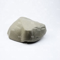 Boîte à appâts pour rats de grande taille, couleur gris ardoise, avec clé