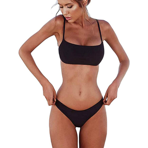 Conjunto de Bikini Premium para Mujer, Traje de Baño Transpirable de Dos Piezas Ajustable, Ropa de Playa para Piscina y Vacaciones de Verano - Product Image 4