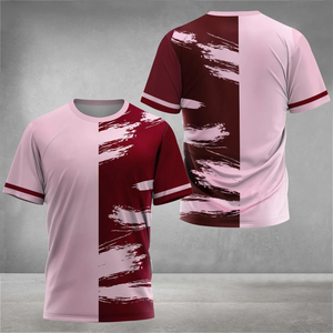 Camiseta de Estilo Minimalista, Limpia y Sencilla, Ropa Casual a la Moda, Camiseta de Aspecto Casual Contemporáneo, Camiseta Ligera de Algodón - Product Image 1