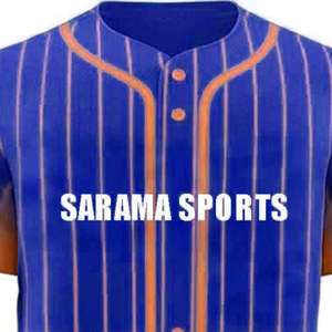 Dernier design de maillot de baseball pour hommes à prix avantageux, couleur unie, taille personnalisée, maillot de baseball en sublimation - Product Image 5