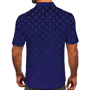 Chemises tricotées à manches courtes pour hommes, 100% coton, anti-plis, coupe standard, 3 boutons, couleur unie, séchage rapide, haute qualité, style décontracté - Product Image 6