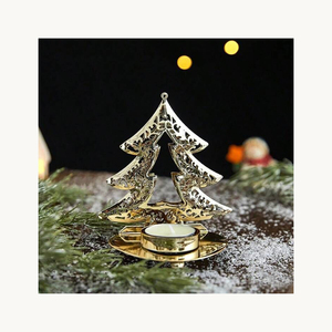 Nouveauté : Porte-bougie en métal, design élégant et personnalisé, centre de table décoratif pour la maison et les mariages. - Product Image 3