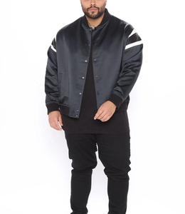 Women Customized Street Wear Breathable Bomber <b>Jacket</b> Wholesale <b>Long</b> Sleeve Satin Bomber <b>Men's</b> <b>Jackets</b> - Product Image 4