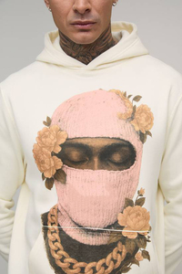 OEM Men's Screen Printed <b>Custom</b> Hoodie Breathable High Quality Cotton Fleece Pullover Men's Sweatshirt With <b>Custom</b> Design - Product Image 4