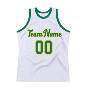 Venta al por Mayor de Camisetas de Baloncesto Reversibles Unisex Personalizables, Transpirables, 100% Poliéster, sin Mangas, con Impresión Digital, Tallas Grandes, Envío Rápido - Product Image 1
