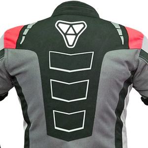 Veste de moto pour hommes en maille respirante Textile CE Arrmor Protection équipement de conduite léger avec col montant - Product Image 6