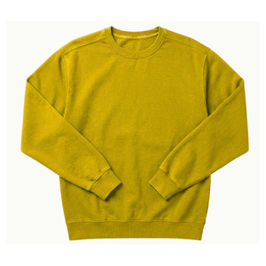 High Quality Custom Logo Garment Dyed Sweatshirt Heavyweight 100% Cotton French Terry Vintage <b>Washed</b> Unisex Crewneck Pullover - Product Image 4