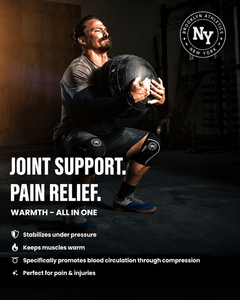 Bandages élastiques de compression pour genoux et jambes pour l'entraînement de musculation en salle de sport - Product Image 6