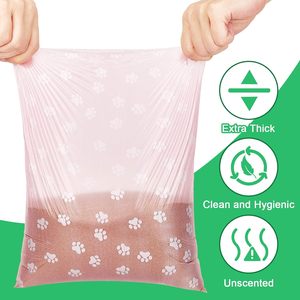 Bolsas para excremento de perro, bolsas de plástico desechables para excremento de perro, para perros, para desechos de mascotas, para paseos al aire libre - Product Image 5