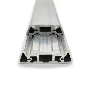 Profilo in alluminio a tubo tondo estruso per uso industriale