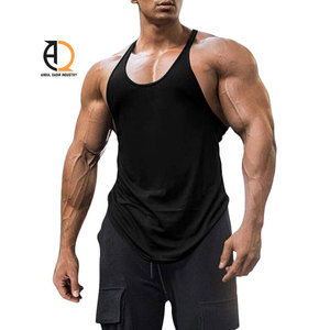 Mens Gym Singlet Stretch Sleeveless Fitness Training Tank - Product Image 3