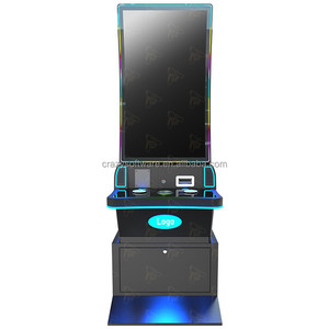 Thiết kế sang trọng giá tốt 43 "cong LCD màn hình cảm ứng kim Loại tủ trò chơi kỹ năng PC Board - Product Image 2