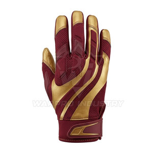 Guantes Profesionales de Fútbol Americano de Cuero, Duraderos para Invierno, con Palma de Alto Agarre Antideslizante para Jugadores, Equipos y Entrenamiento - Product Image 2