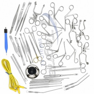 Ensemble d'instruments de chirurgie micro-auriculaire réutilisables en acier inoxydable de qualité supérieure, 41 pièces, certifié CE ISO, Tegra Surgical - Product Image 2