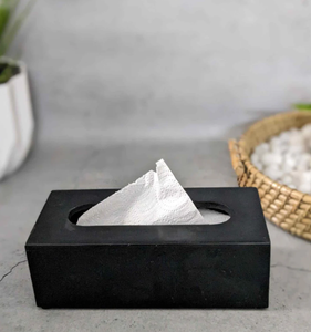 Juego de Baño de Mármol Negro de Lujo Premium, Dispensador, Portacepillos de Dientes, Jabonera, Ecológico, Duradero, Resistente a los Arañazos, Stone Era - Product Image 1