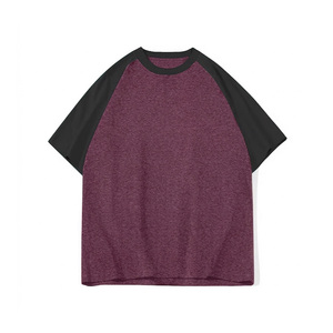 T-shirt Streetwear Unisexe Col Rond Colorblock 200 g/m² Coupe Classique Personnalisable avec Logo Imprimé en Relief - Product Image 2