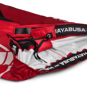 Pantalones Cortos de MMA Rojos Sublimados para Hombre, Transpirables, de Secado Rápido, para Entrenamiento de Artes Marciales Mixtas, Corte Regular - Product Image 4