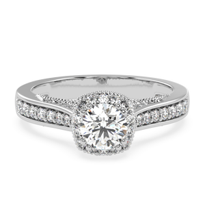 Anillo de Oro Amarillo de 14 Quilates con Diamante Natural de 0.78 Quilates, Claridad VS1, Adornado con una Piedra Preciosa Deslumbrante de 1.07g - Product Image 2