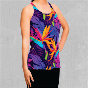 เสื้อกล้ามผู้หญิงสไตล์ลำลอง ระบายอากาศ แห้งเร็ว เป็นมิตรกับสิ่งแวดล้อม พิมพ์ลายดิจิทัล โลโก้ด้านหน้า ผ้าฝ้าย 100% คุณภาพสูง - Product Image 4