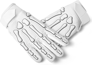 Guantes deportivos unisex de dedo completo, material PU, correa de muñeca ajustable con cierre de gancho y bucle - Product Image 4