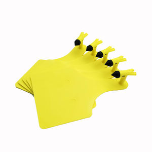ป้ายหูนกพลาสติกสีเหลืองแบบใช้ซ้ำได้สำหรับการดูแลสัตว์ - Product Image 5