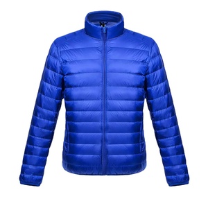 Wholesale Men Canvas Puffer Jacket Custom Logo Nylon Autumn <b>Bubble</b> <b>Coat</b> Lightweight Warm Waterproof Windproof Outdoor - Product Image 3