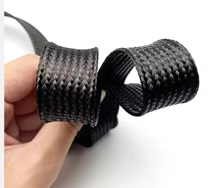 SUNBOW EBS-006 Funda de Fibra de Carbono Trenzada Negra de Alta Densidad, Expandible y Flexible, 300V, Excelente Resistencia a la Tracción para - Product Image 3