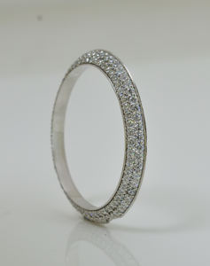 อะไหล่ขอบนาฬิกาสแตนเลสสตีลแบบเพชร RAMDUT IMPEX รุ่น Iced Diamond หรูหรา ประดับคริสตัล สามารถปรับแต่งได้ นาฬิกาข้อมือสไตล์ฮิปฮอป - Product Image 1