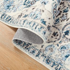 Alfombra de Estilo Boho Vintage, Antideslizante, Oriental, Lavable a Máquina, para Dormitorio, Cocina, Sala de Estar, Lavandería - Product Image 3