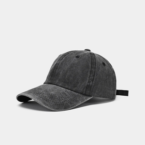 Gorra de Béisbol Unisex Personalizada de 6 Paneles, Color Sólido, Hilo de Algodón Lavado, Ajustable, Informal, para Adultos, para las Cuatro Estaciones - Product Image 5