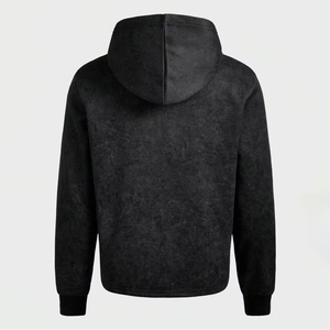 เสื้อฮู้ดดี้พรีเมียม ODM ตัดเย็บแบบไดมอนด์คัท ผ้าโพลีเอสเตอร์/คอตตอนฟลีซเนื้อนุ่ม หนานุ่ม ตกแต่งด้วยคริสตัล เหมาะสำหรับใส่ในฤดูหนาว แบบยูนิเซ็กส์ - Product Image 2