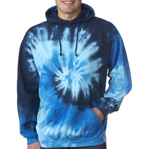 Sweat-shirt à capuche classique pour homme, tie-dye, léger, à manches longues, avec capuche réglable et poche kangourou - Product Image 4