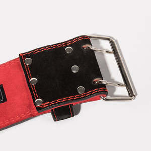 เข็มขัดยกน้ำหนักหนังแท้ปรับระดับได้สำหรับฟิตเนสและเพาะกาย เข็มขัดยกน้ำหนักหนังแท้แบบสั่งทำพิเศษสำหรับออกกำลังกาย - Product Image 3
