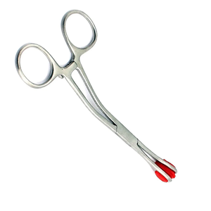 Factory Made Sponge Hemostat Forceps Clamps Rubber Holder Young Tongue Oral Hygiene Dental Examination Tools By <b>Blush</b> Surgical - Product Image 2