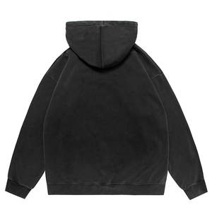 Sweat-shirts à capuche pour hommes, vintage, en molleton 100% coton épais, imprimés, personnalisés avec impression sérigraphique - Product Image 3