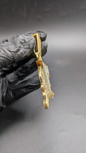 Colgante de Pez Marlín con Diamantes de Moissanita de Lujo, Plata 925 con Baño de Rodio, Estilo Hip Hop, Collar con Colgante, Regalo para Hombre - Product Image 3
