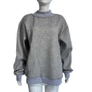 Sweat-shirts à capuche surdimensionnés de haute qualité, 80 % coton, 20 % polyester, épaules tombantes, broderie personnalisée du logo, pulls double face - Product Image 1