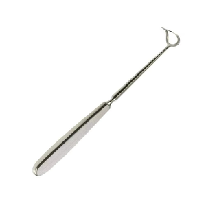 Curette manuelle en acier inoxydable de qualité médicale pour dermatologie chirurgicale Fox Lupus, 11 pouces, pour ORL et usage dermique - Product Image 3
