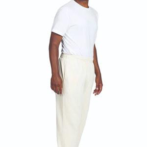 Pantalon de survêtement 100 % coton vintage épais délavé à l'acide, en molleton uni pour l'hiver, personnalisable avec service OEM - Product Image 3