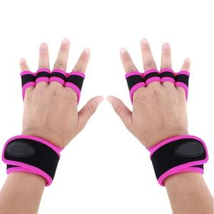 Guantes de Fitness de Cuero de Alta Calidad para Hombre y Mujer, Agarre Duradero, Palma Acolchada, Diseño Transpirable, Personalizables para Gimnasio y Levantamiento de Pesas - Product Image 5