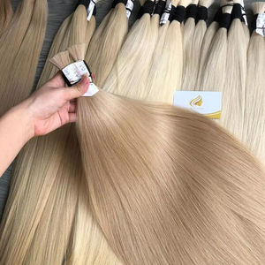 Cheveux naturels vierges de qualité supérieure Minh Khang Premium, cheveux raides naturels du Vietnam, doux et soyeux, non traités, luxe, 100g - Product Image 1