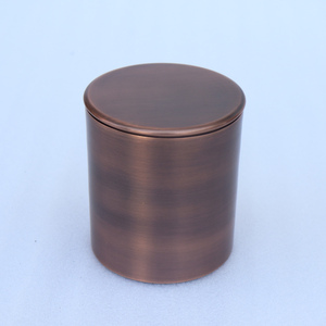 Custom Logo Antique Candle Jars with lid Handmade Copper Candle Container for Making Scented Candles Home Decoration - Product Image 6